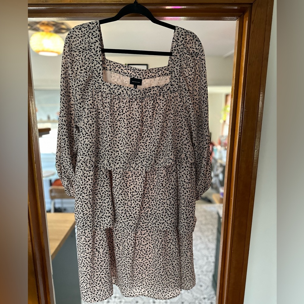 Who What Wear NWT Flirty Knee Length Dress